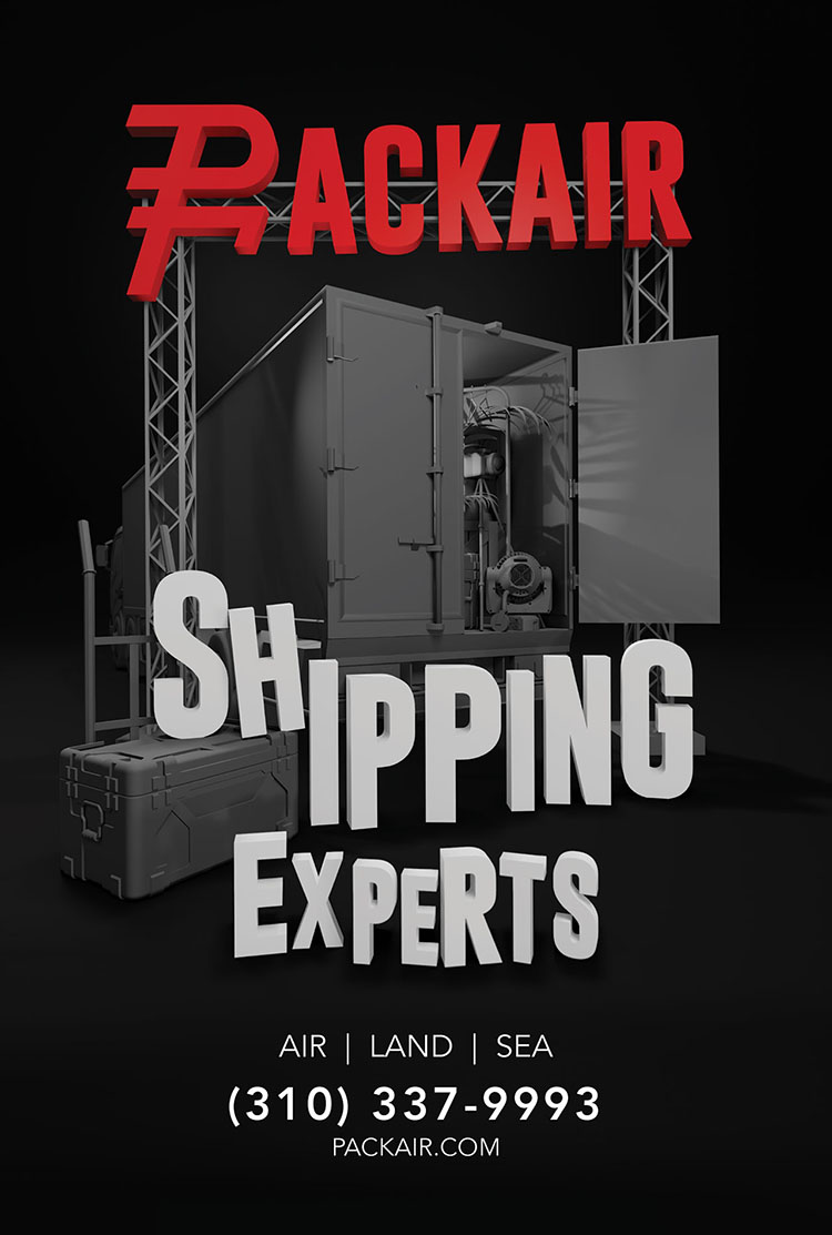 PackAir Shipping Experts Print Ad