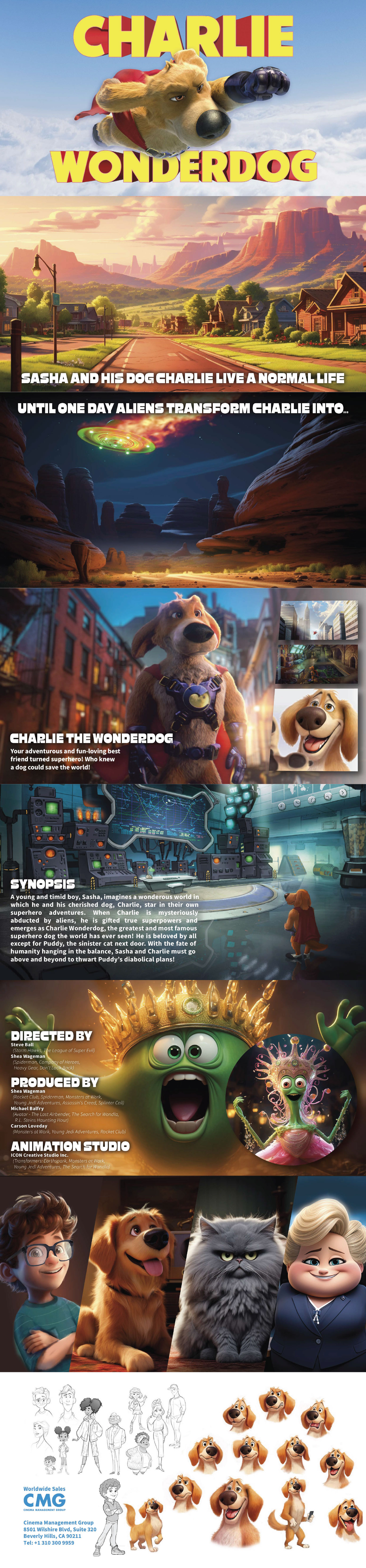 Charlie the Wonderdog brochure